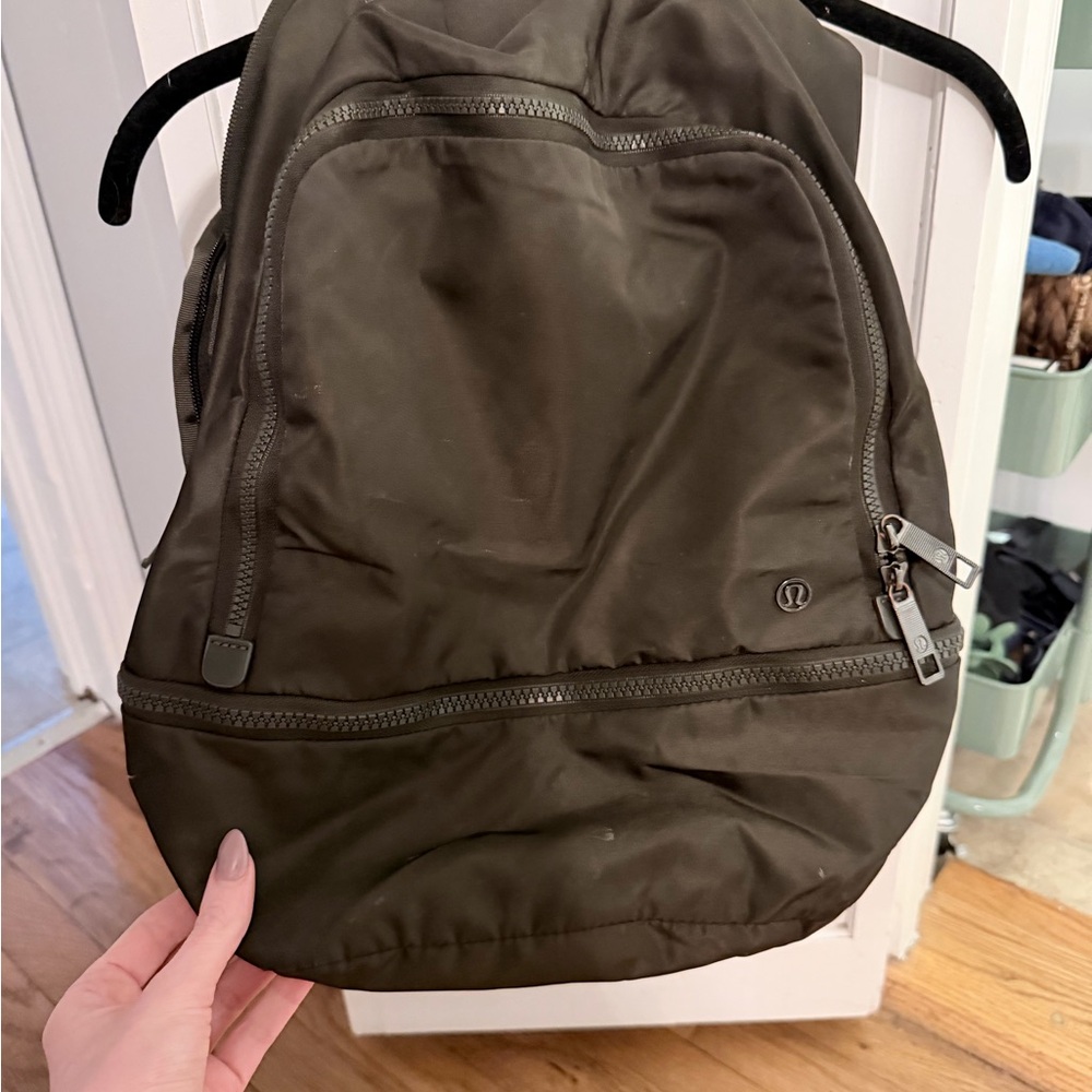 Lululemon Green Backpack